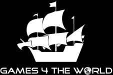 official Games4theworld Downloads website pirate logo