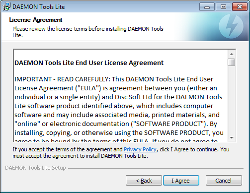 How to prevent crapware: the license agreement